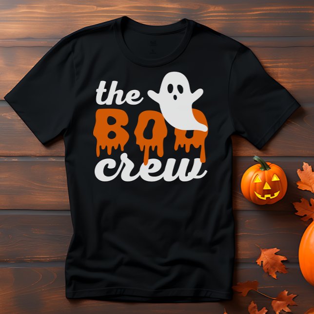 Die Boo-Crew ist ein lustiges Halloween-Familiensp T-Shirt (Von Creator hochgeladen)
