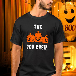 Die Boo-Crew Moderne Halloween-Familien-Matching T-Shirt