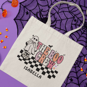 Die Boo-Crew Niedlich Ghost Halloween Personalisie Tragetasche