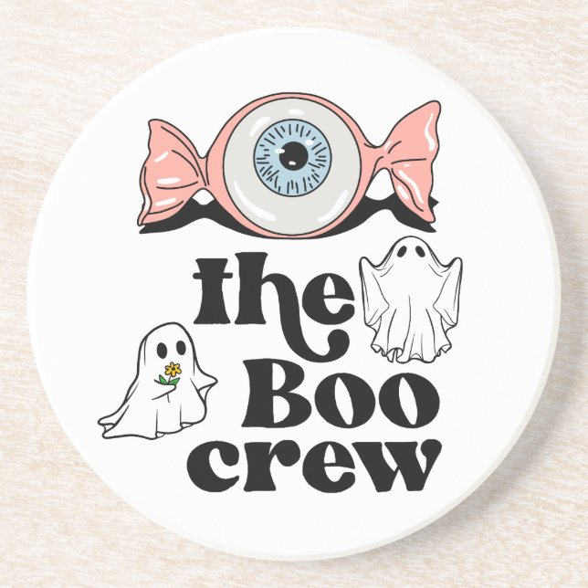 Die Boo-Crew | Spooktacular Halloween Squad Getränkeuntersetzer (Vorne)