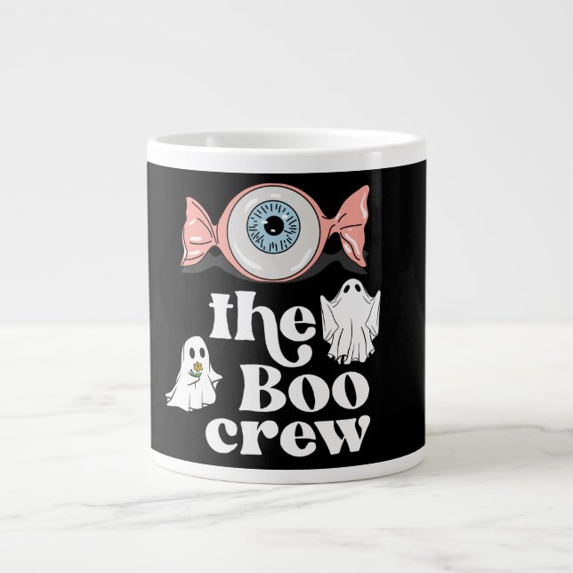 Die Boo-Crew | Spooktacular Halloween Squad Jumbo-Tasse (Vorderseite)