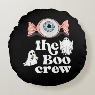Die Boo-Crew Spooktacular Halloween Squad Rundes Kissen