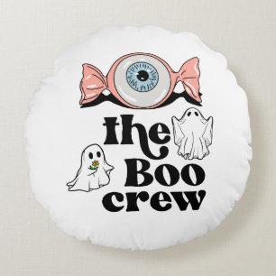 Die Boo-Crew   Spooktacular Halloween Squad Rundes Kissen