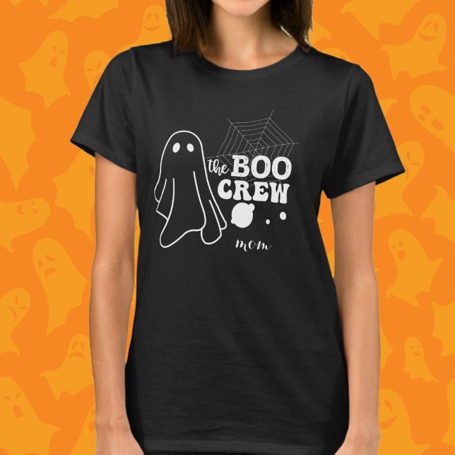 Die Boo Crew White Halloween Familie passt Mama T-Shirt (Von Creator hochgeladen)