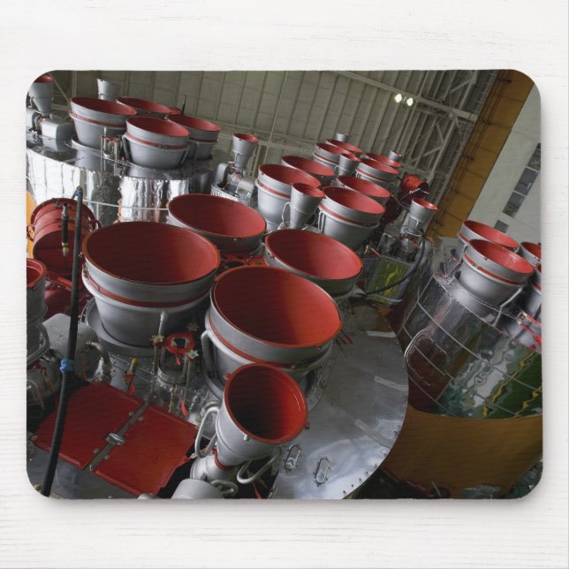 Die Booster der Sojus TMA-14 Raumsonde 2 Mousepad (Vorne)