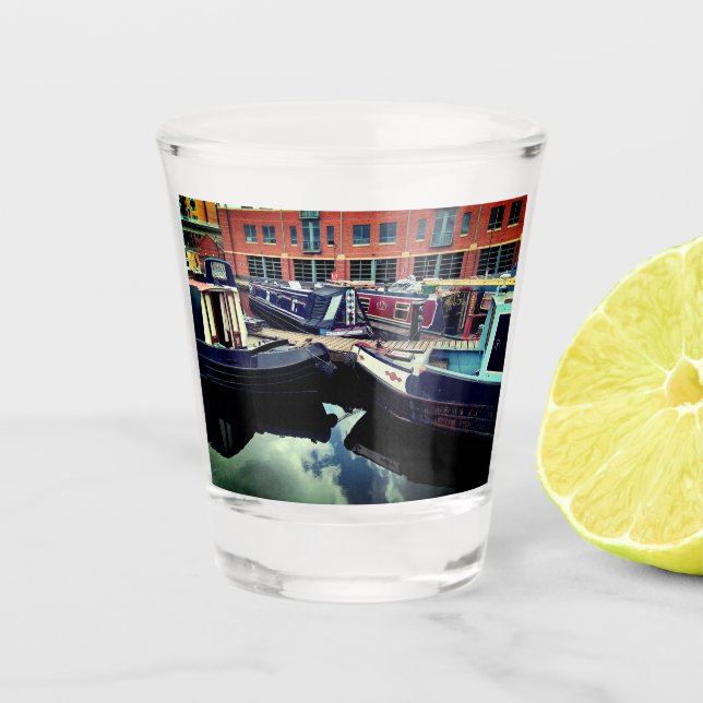 Die Boote Schnapsglas (Vorderseite)