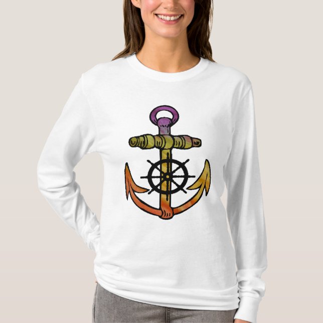 Die Bootfahrt-Shirt der Frauen T-Shirt (Vorderseite)