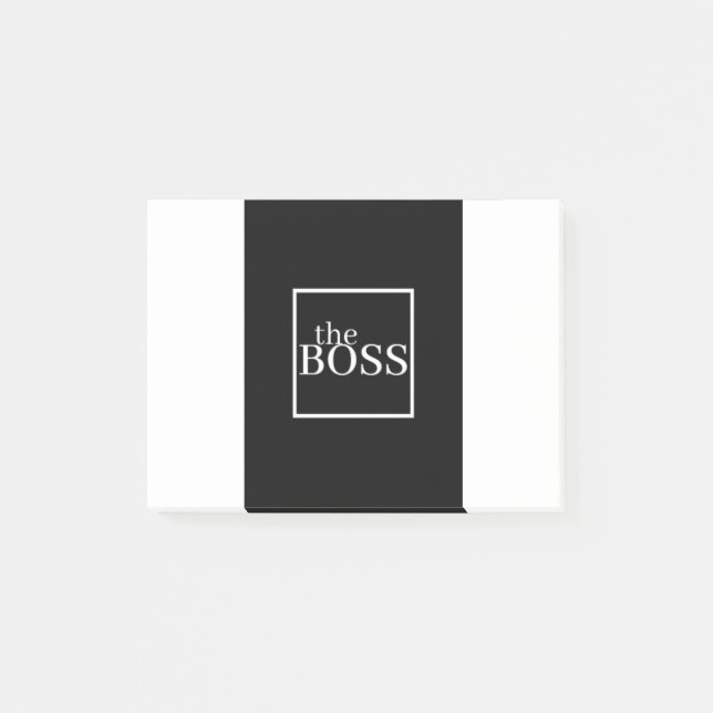 Die Boss Designerwears Post-it Klebezettel (Vorderseite)