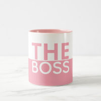 Die Boss-Kontrast-Tasse