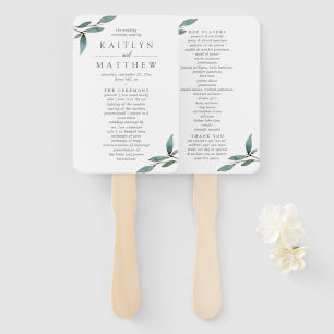 Die Botanische Bliss-Hochzeitskollektion Fächer