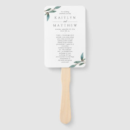 Die Botanische Bliss-Hochzeitskollektion Fächer