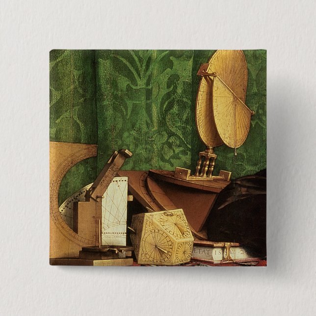 Die Botschafter, 1533 Button (Vorderseite)