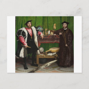 Die Botschafter, Holbein die Jüngeren Postkarte