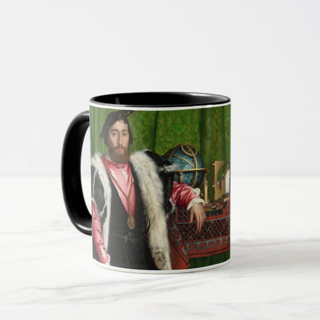 Die Botschafter, Holbein die Jüngeren Tasse (Vorderseite Links)