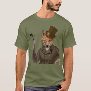 Die Bounder Fox Print T-Shirt