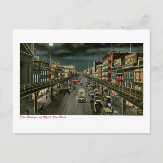 Die Bowery, New York Postkarte