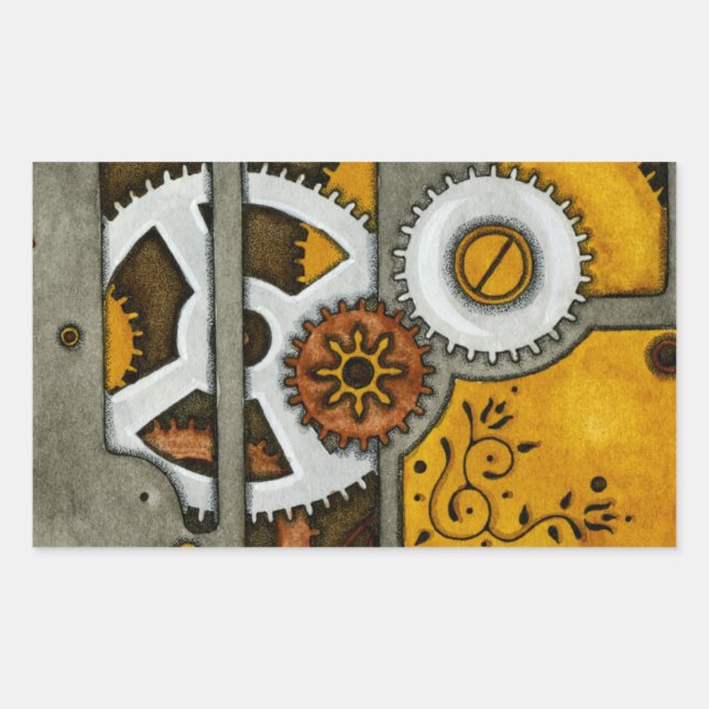 Die Box Rechteckiger Aufkleber (Vorderseite)