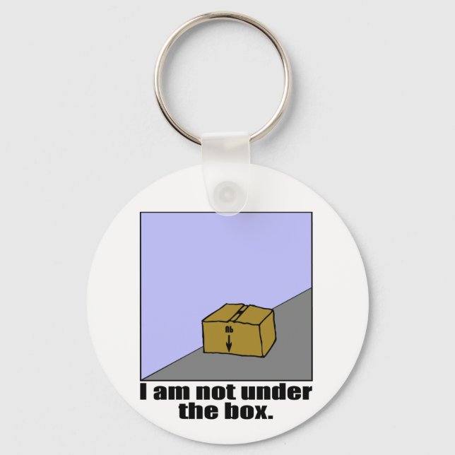 Die Box Schlüsselanhänger (Vorderseite)