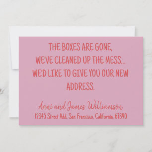 DIE BOXE SIND GESCHLOSSEN, WIR HABEN MEHR BEWEGUNG ANKÜNDIGUNG