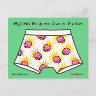Die Boxerbriefs sind BGBOP's. Postkarte