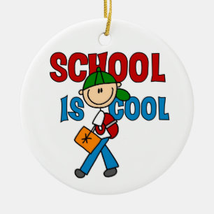 Die Boy School ist Cool Keramik Ornament