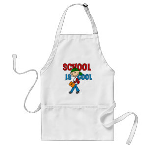 Die Boy School ist Cool Schürze
