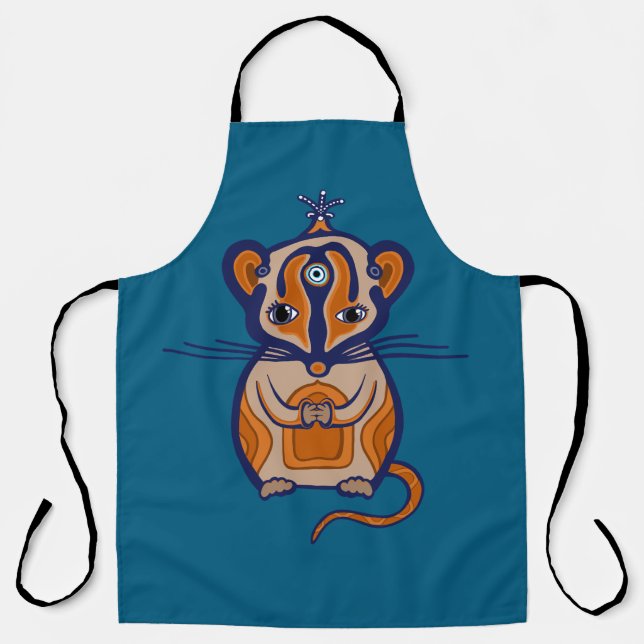 Die braune Maus Schürze (Vorderseite)