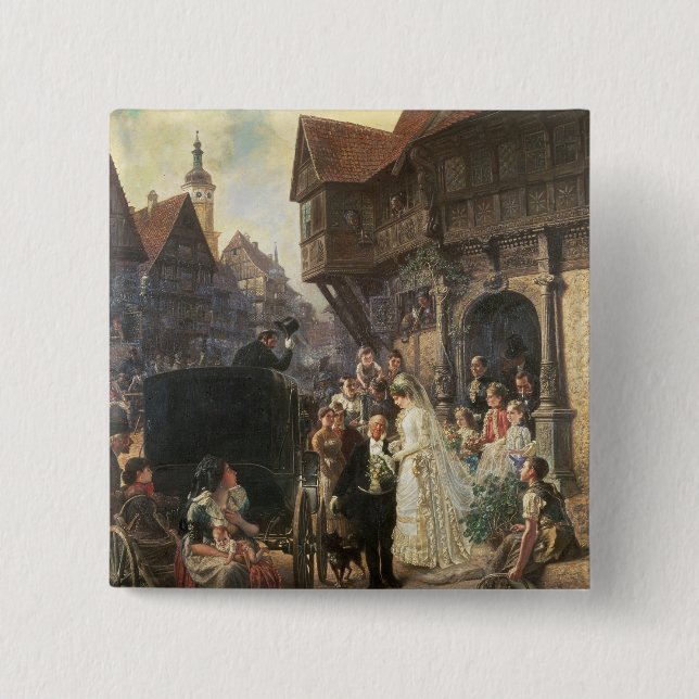 Die Braut, 19. Jahrhundert Button (Vorderseite)