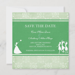 Die Braut Apple Green Save the Date