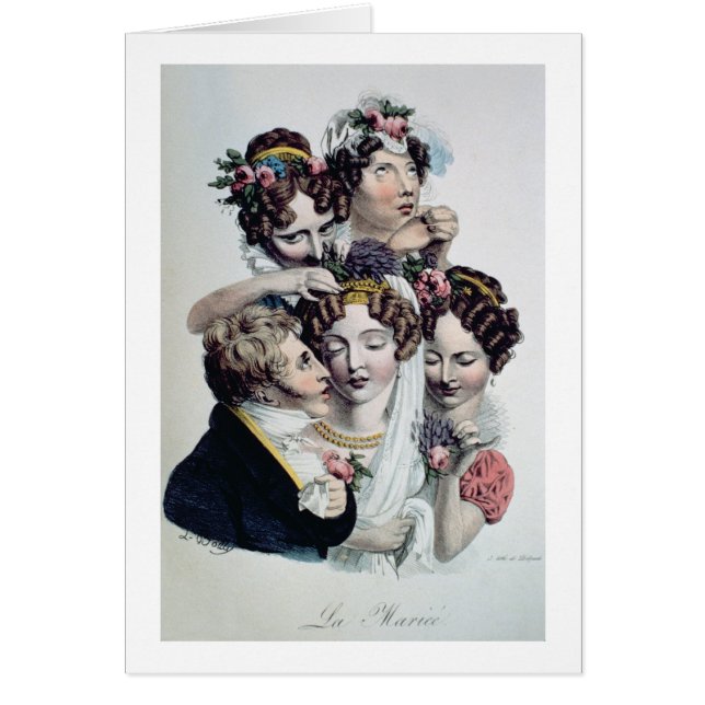 Die Braut, c.1820 (litho) (Vorne)