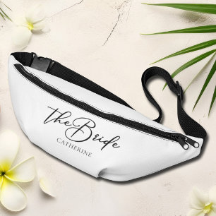 Die Braut Chic Anpassbare Junggesellinnenabschieds Bauchtasche