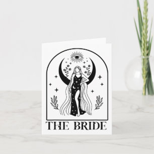 Die Braut Coven Witchy Gothic Wedding Bachelorette Karte