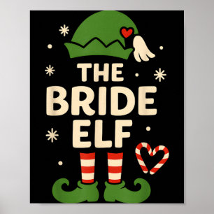 Die Braut Elf Weihnachten Xmas Lustig Frischvermäh Poster