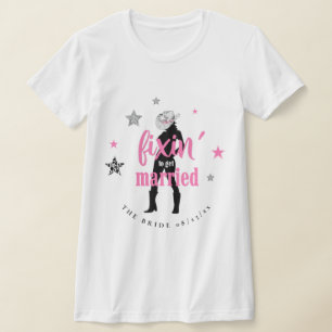 Die Braut Fixen Disco Junggesellinnenabschied ID92 T-Shirt