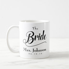 Die Braut-Frau Wedding Date Kaffeetasse