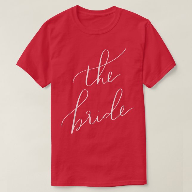 Die Braut-Frauendusche T-Shirt (Design vorne)