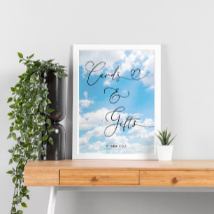 Die Braut ist auf Cloud 9 Karten und Geschenke. Poster