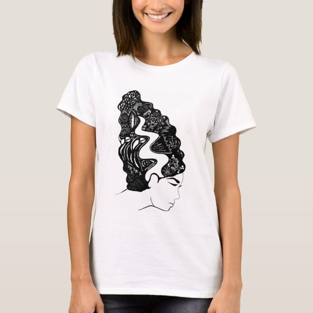 Die Braut T-Shirt (Vorderseite)
