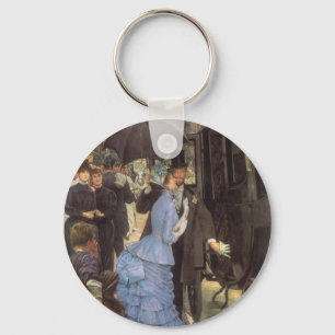 Die Brautjungfer (auch Der Reisende) von James Tis Schlüsselanhänger