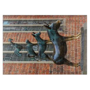 Die Bremer Stadtmusikanten Schneidebrett