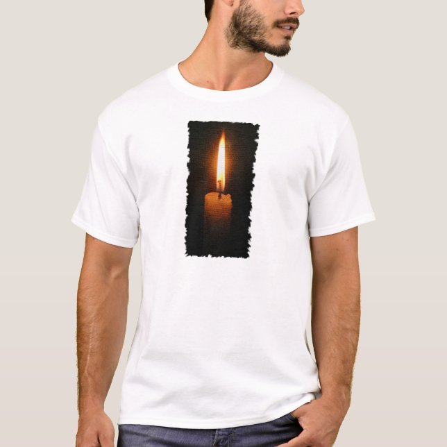 Die brennende Kerze T-Shirt (Vorderseite)