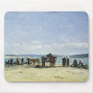 Die bretonischen Ehefrauen der Fischer, 1870-73 Mousepad
