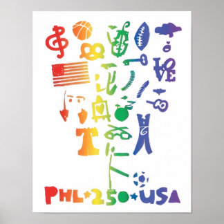 DIE BRETT BENDER RAINBOW SEMIQUINCENTENNIAL TROPHÄ POSTER