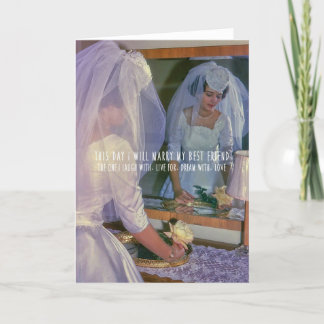 Die BRIDE-Grußkarte Dankeskarte