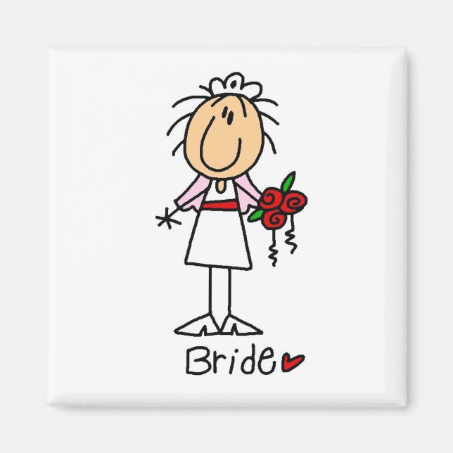 Die Bride - Hemden und Geschenke Magnet (Vorne)