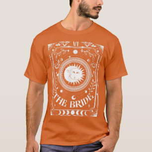 Die Bride-Tarot-Karte bricht zu mystischem Boho Ba T-Shirt