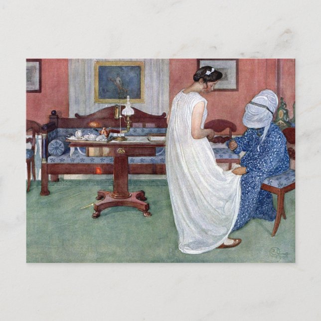 Die Bridesmaid 1910 Postkarte (Vorderseite)
