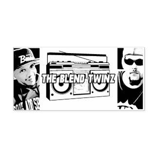 Die Briefmarke Twinz-Selbstfarben mischen Permastempel