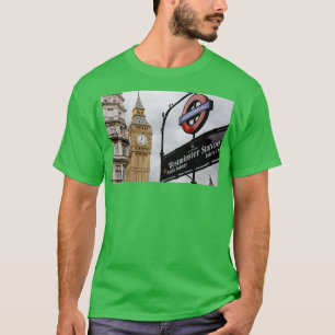 Die Britische Eisenbahn verbindet alle Städte im C T-Shirt