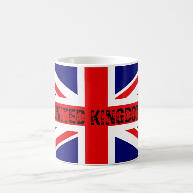Die britische Flagge Großbritannien Kaffeetasse (Mittel)